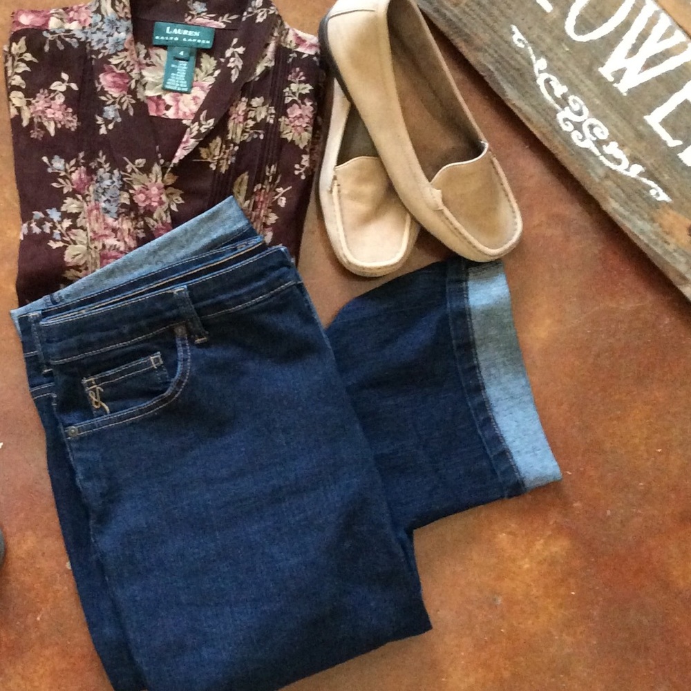 🌿Style & Co Capri Denim Jeans SZ/14